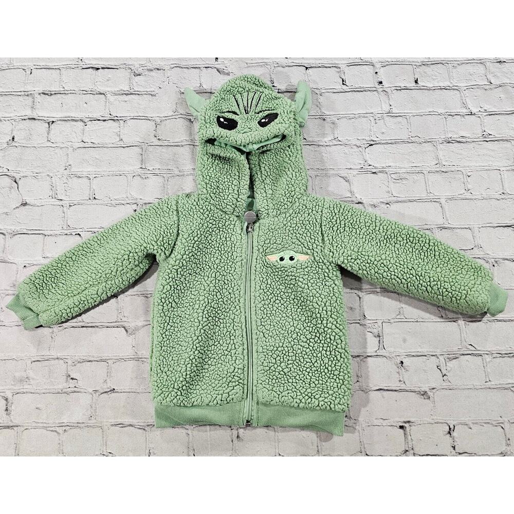 Baby Yoda Boys Hoodie Jacket Costume Star Wars Girl Grogu TODDLER SIZE 2T